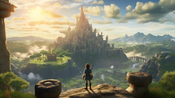 Ako by vyzerala Zelda v kvalitnejšej grafike? AI to Nintendu ukazuje