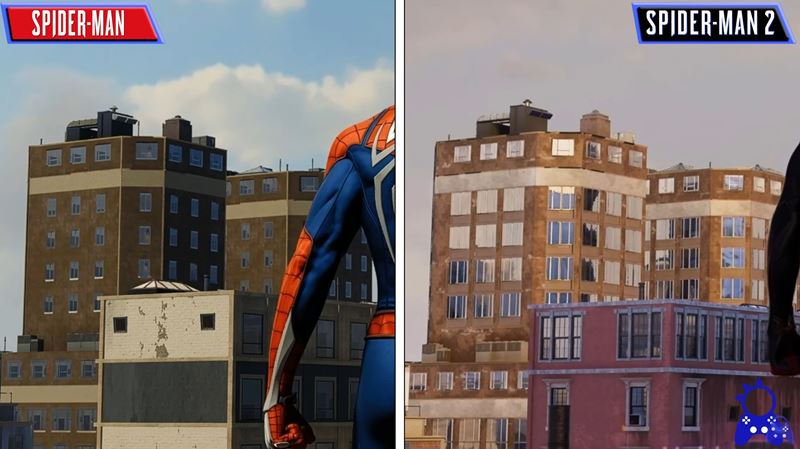 Porovnanie Spider-Man 2 a Spider-Man Remastered 