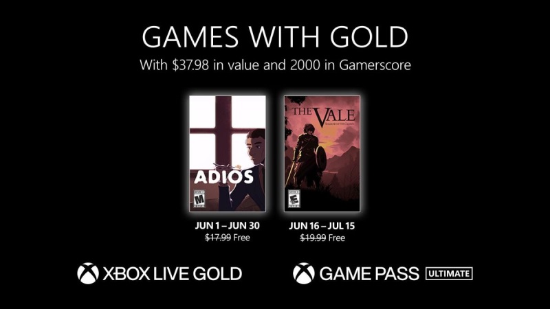 Games With Gold na jn predstaven