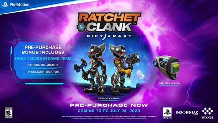 Ratchet & Clank : Rift Apart prichdza na PC  