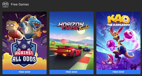 Epic rozdva Horizon Chase Turbo, Kao the Kangaroo a Against all Odds