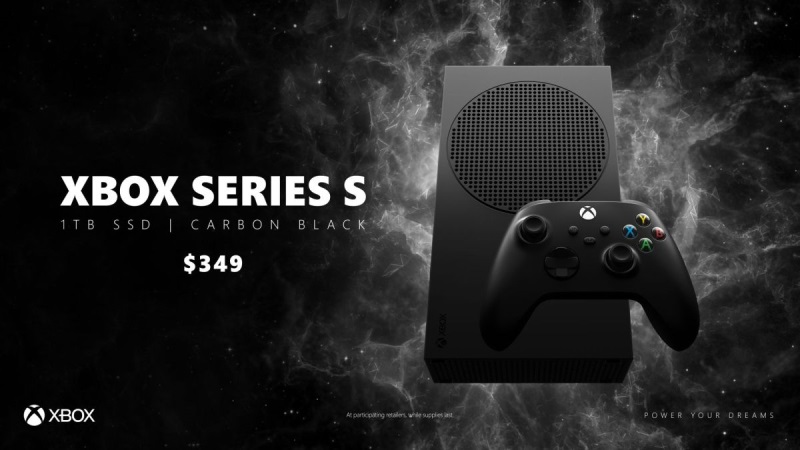 Xbox Series S dostva iernu verziu s 1TB SSD