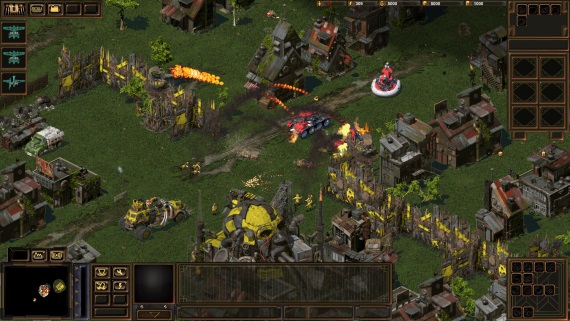 D.O.R.F. Real-Time Strategic Conflict vyzerá ako nasledovník C&C