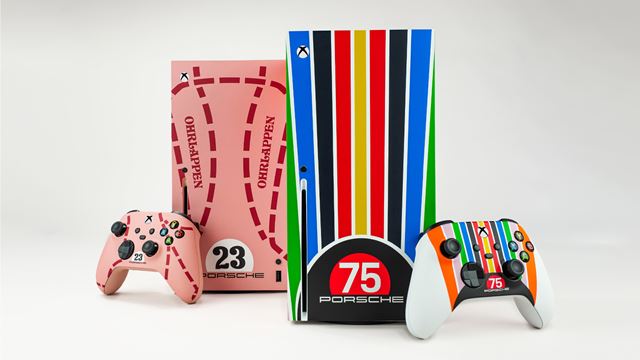 Microsoft s Porsche predstavili s�riu �peci�lne dizajnovan�ch Xbox konzol 