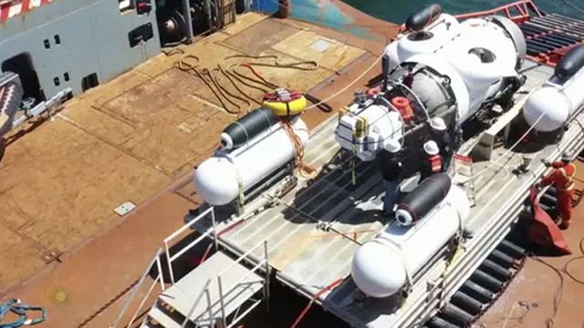 Straten� ponorka, ktor� mala �s� k Titanicu bola ovl�dan� gamepadom 