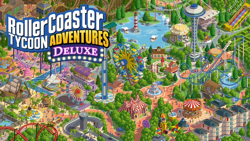 RollerCoaster Tycoon Adventures Deluxe vyjde tento rok na konzoly