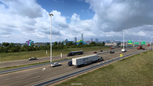 American Truck Simulator ukazuje Oklahoma City 