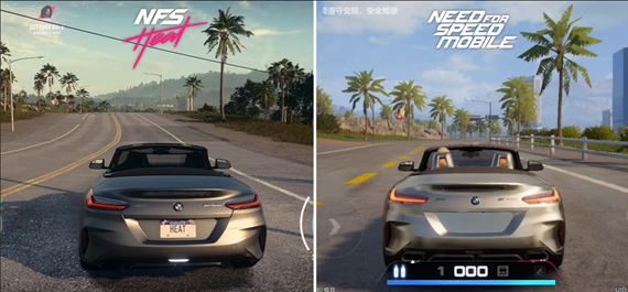 Ukážka z Need for Speed Mobile