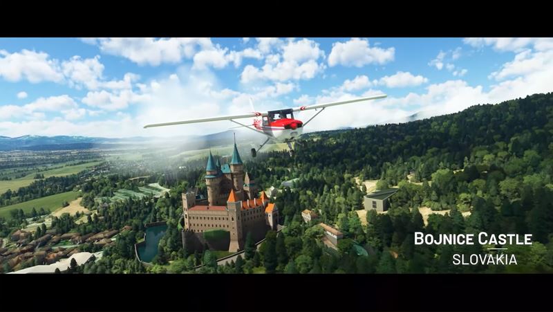 Flight Simulator konene vylep Slovensko a esko