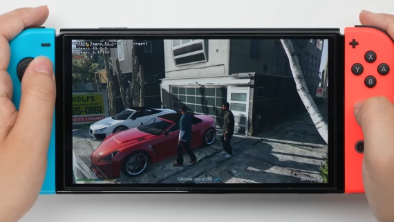 Moder rozbehal na Switchi PC hry, uk�zal pretaktovan� v�kon