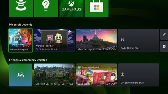 Microsoft sp���a nov� Xbox dashboard 