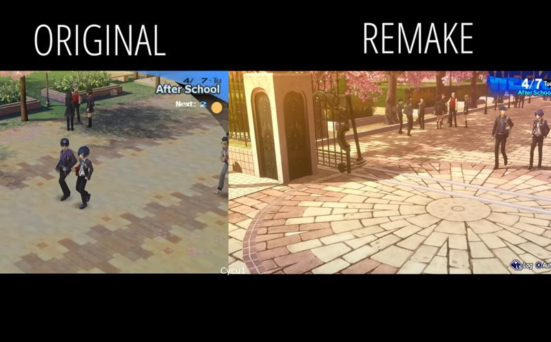 Porovnanie Persona 3 a Persona 3 Reload