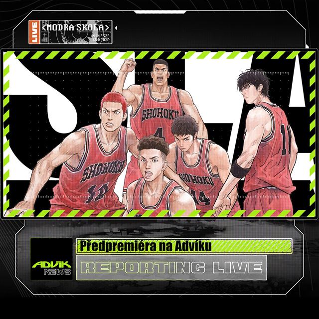 Advk 2023 o pr dn privta fanikov anime, premieta sa bude The First Slam Dunk   