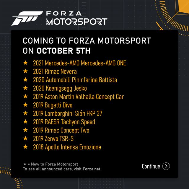Forza Motorsport prin�a nov� livestream 
