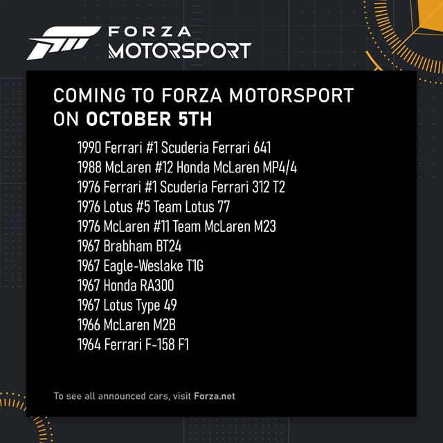 Forza Motorsport prin�a nov� livestream 
