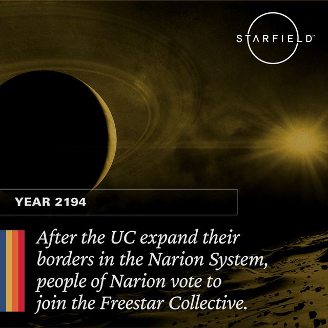 Starfield uk�zal �asov� os udalost� pred samotnou hrou 