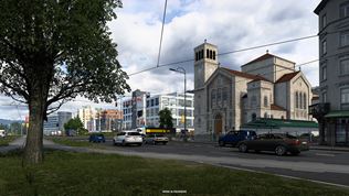 Euro Truck Simulator 2 ukazuje ve�k� mest� z�padn�ho Balk�nu 