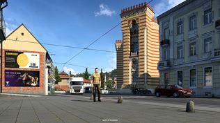 Euro Truck Simulator 2 ukazuje ve�k� mest� z�padn�ho Balk�nu 