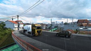 Euro Truck Simulator 2 ukazuje ve�k� mest� z�padn�ho Balk�nu 