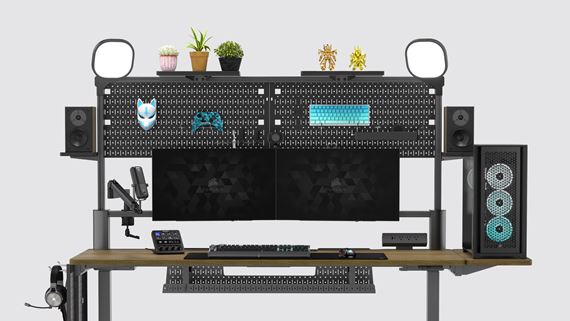 Corsair predstavil modulárny počítačový stôl Platform.6