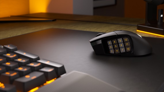 Corsair v�s chce vybavi� na raidy s novou my�ou Scimitar Elite Wireless MMO