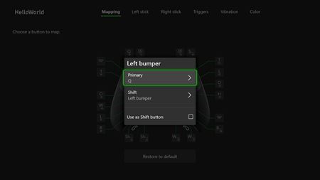 Na Xbox gamepady si u� budete vedie� namapova� aj kl�vesy z kl�vesnice  