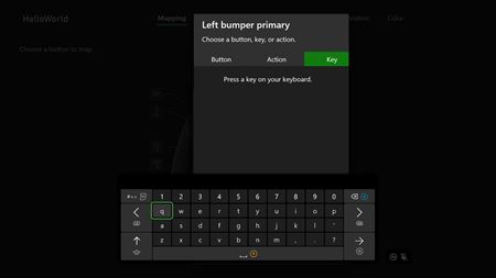 Na Xbox gamepady si u� budete vedie� namapova� aj kl�vesy z kl�vesnice  
