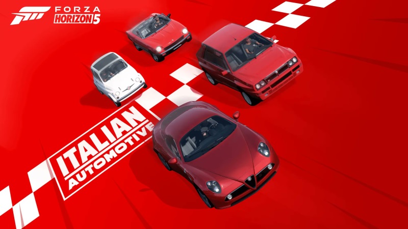 Forza Horizon 5 dostva Italian Automotive update
