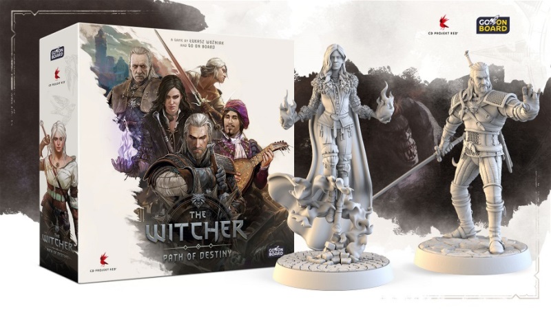 CD Projekt predstavil nov zaklnask stolovku The Witcher: Path of Destiny