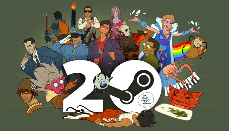 Steam dnes oslavuje 20 rokov