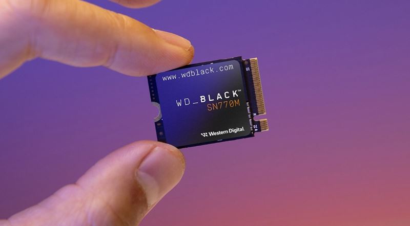 Western Digital predstavil miniatúrny WD_Black SN770M disk