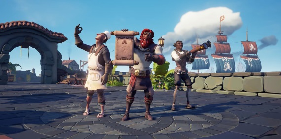 Sea of Thieves dostane skromn servery a alie vylepenia