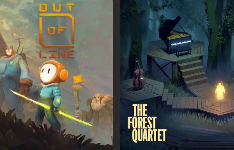 Epic rozdáva dve hry Out of Line a Forest Quartet