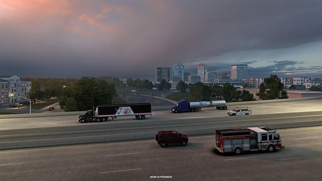American Truck Simulator ukazuje rieky a jazer� Kansasu 
