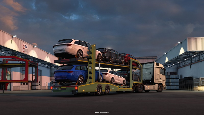 Euro Truck Simulator 2 sa dok novch druhov nkladov