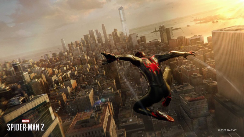 Sony ukzalo vyuitie PS5 v Spider-man 2