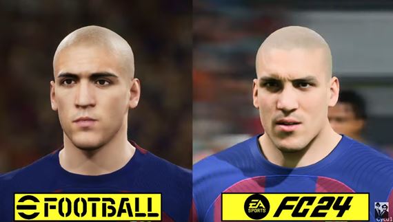 Porovnanie FC 24 a eFootball 2024