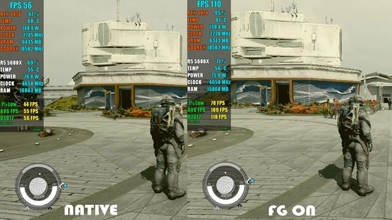 V Starfielde už funguje aj DLSS3 s frame generation