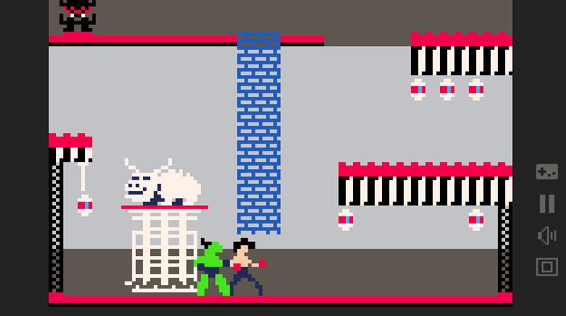 Lee: Dragons Fury je miniverzia in�pirovan� klasickou Bruce Lee hrou