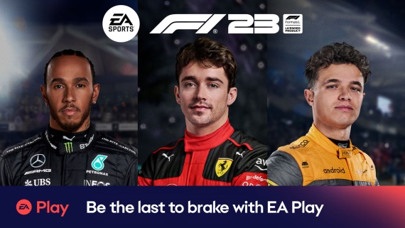 F1 23 obohatí EA Play a Game Pass už 18. januára