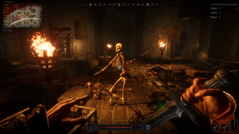 Dungeonborne spoj dungeon crawler a extraction shooter