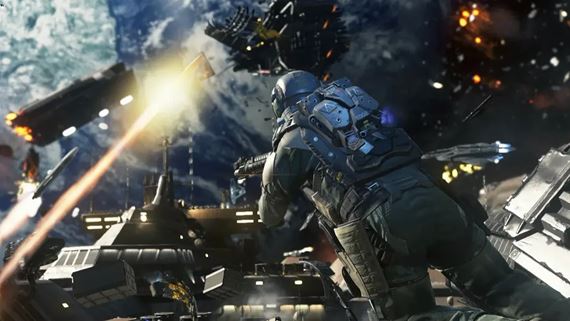 Uk�ka zo zru�enej hry Call of Duty: Future Warfare