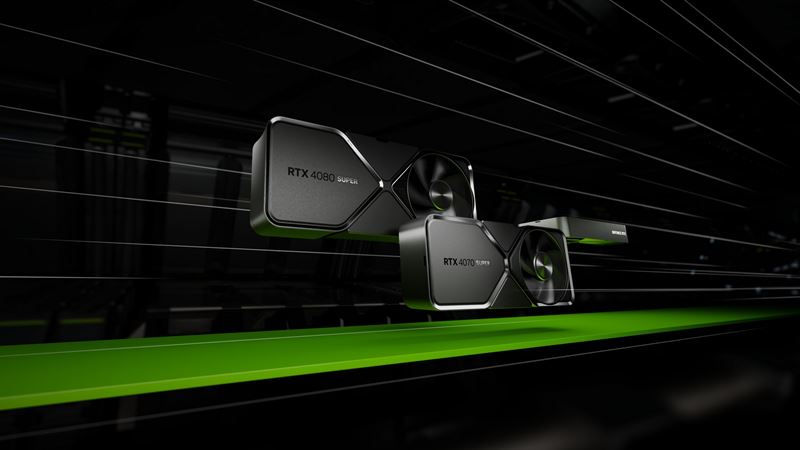 Nvidia predstavuje svoje nov RTX 40 Super karty v livestreame z CES