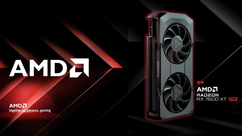 AMD na CES prinieslo Radeon RX 7600 XT 16GB kartu