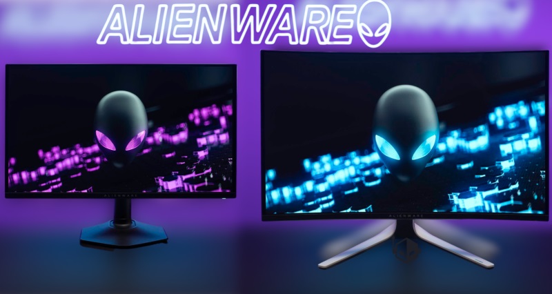 Alienware prinieslo na CES dva QD-OLED monitory