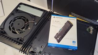 How to insert SSD drive in PS5 Pro?  