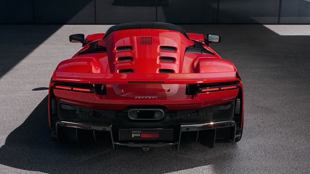 Ferrari F80 bolo predstaven�, m��ete ho ma� za 3.9 mili�na dol�rov 