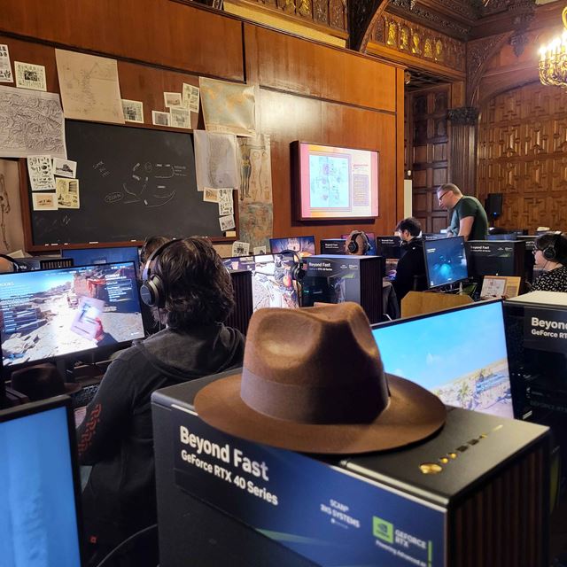 Nieko�ko fotiek z Indiana Jones preview eventu 