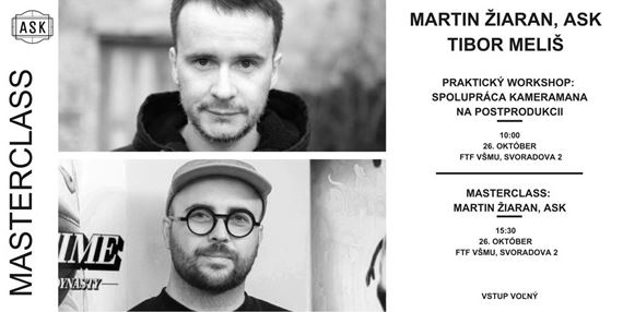 Na pôde Filmovej a televíznej fakulty VŠMU bude prebiehať masterclass v réžii Asociácie slovenských kameramanov