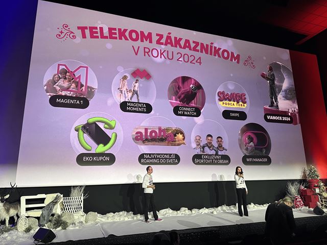 Telekom odhalil vianon kampa 2024 